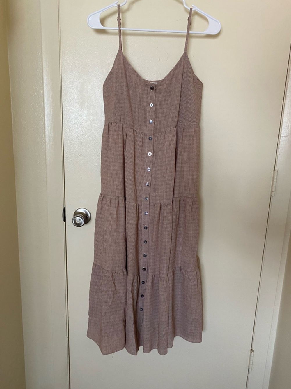 Buttoned Prairie Dress